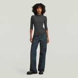 G-STAR Outlet Camiseta Stripped Slim Mock Multi color