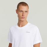 G-STAR Outlet Chest Logo T-Shirt White