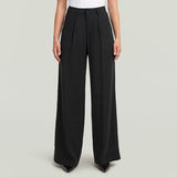 G-STAR Outlet Pantalones Fluid Wide Leg Negro