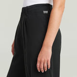 G-STAR Outlet Pantalones Fluid Wide Leg Negro