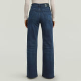 G-STAR Outlet Deck Ultra High Wide Leg Jeans Dark blue