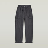 G-STAR Outlet Pantalones chinos Pleated Tapered Cargo Gris