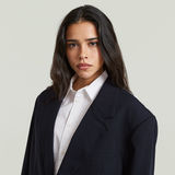 G-STAR Outlet Americana Big Boyfriend Oversized Azul oscuro