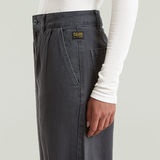 G-STAR Outlet Pleated Tapered Chino Gris