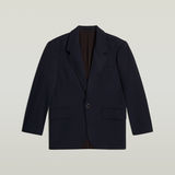 G-STAR Outlet Americana Big Boyfriend Oversized Azul oscuro