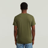 G-STAR Outlet Old Skool Logo T-Shirt Green