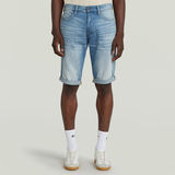 G-STAR Outlet 3301 Denim Shorts Light blue