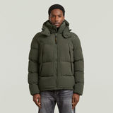 G-STAR Outlet G-Whistler Padded Hooded Jacket 2.0 Grey