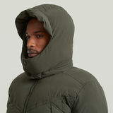 G-STAR Outlet G-Whistler Padded Hooded Jacket 2.0 Grey
