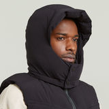 G-STAR Outlet G-Whistler Padded Hooded Vest 2.0 Black