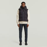 G-STAR Outlet G-Whistler Padded Hooded Vest 2.0 Black