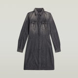 G-STAR Outlet Tacoma Slim Flare Dress Grey