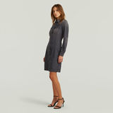 G-STAR Outlet Tacoma Slim Flare Dress Grey