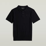 G-STAR Outlet Polo The Willem - Correct Negro