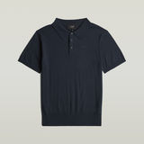 G-STAR Outlet Polo The Willem - Correct Azul oscuro