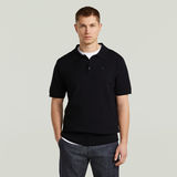 G-STAR Outlet Polo The Willem - Correct Negro