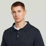 G-STAR Outlet Polo The Willem - Correct Azul oscuro