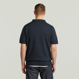 G-STAR Outlet Polo The Willem - Correct Azul oscuro