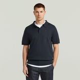 G-STAR Outlet Polo The Willem - Correct Azul oscuro