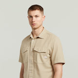 G-STAR Outlet Camisa Marine Slim Beige