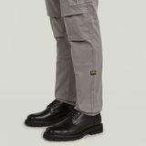 G-STAR Outlet Pantalones Roxic Zip Straight Tapered Gris