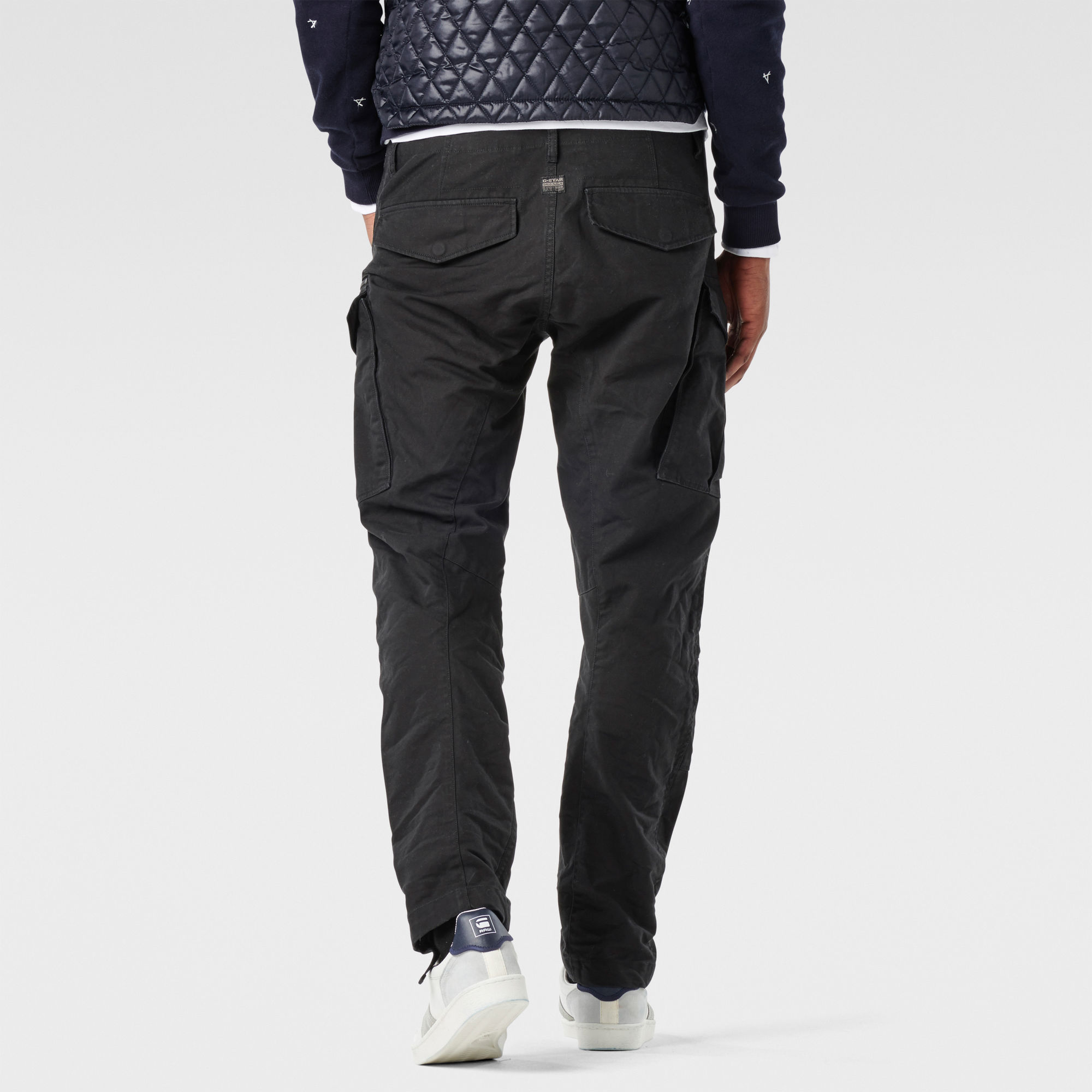 rovic zip 3d regular tapered pants