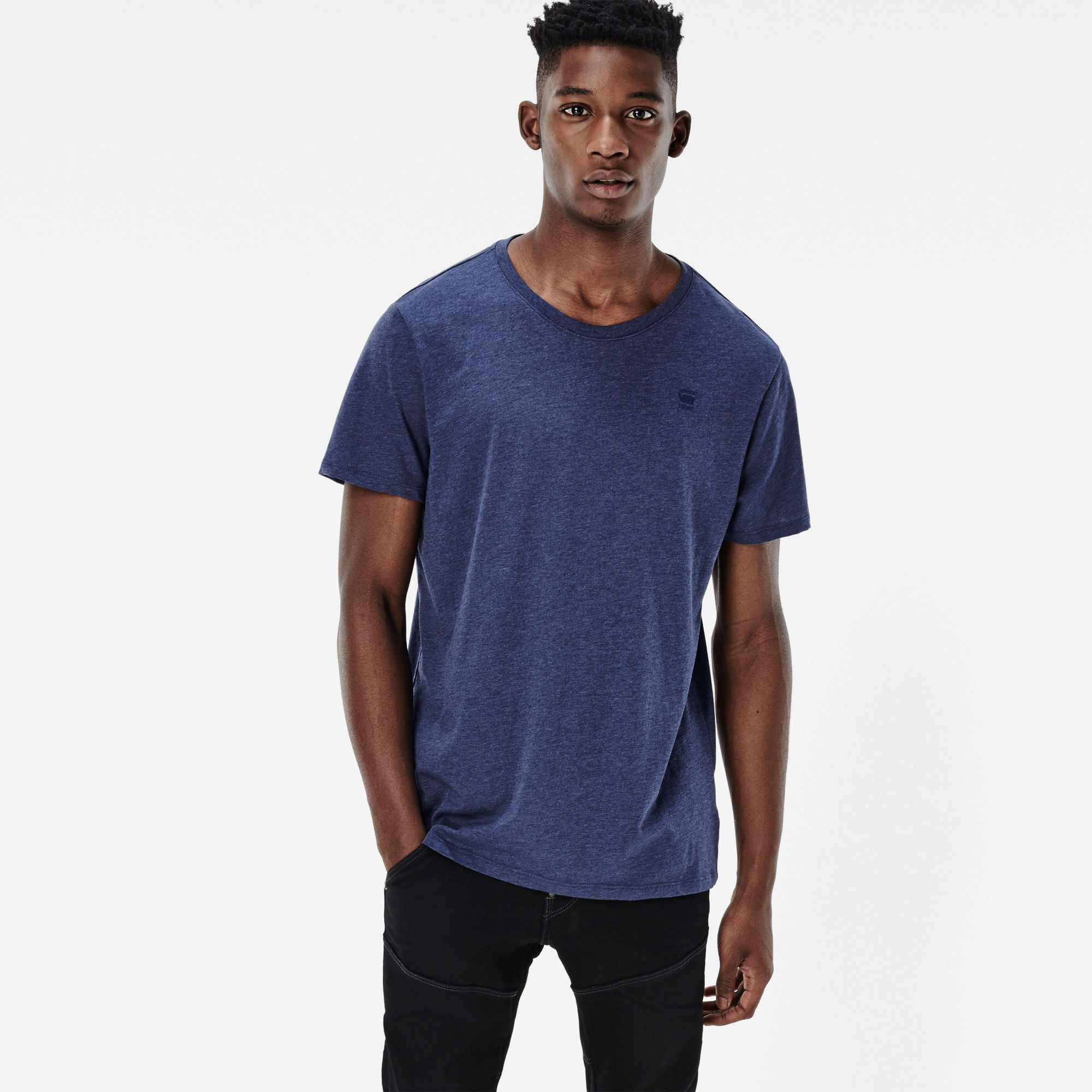 blue heather t shirt