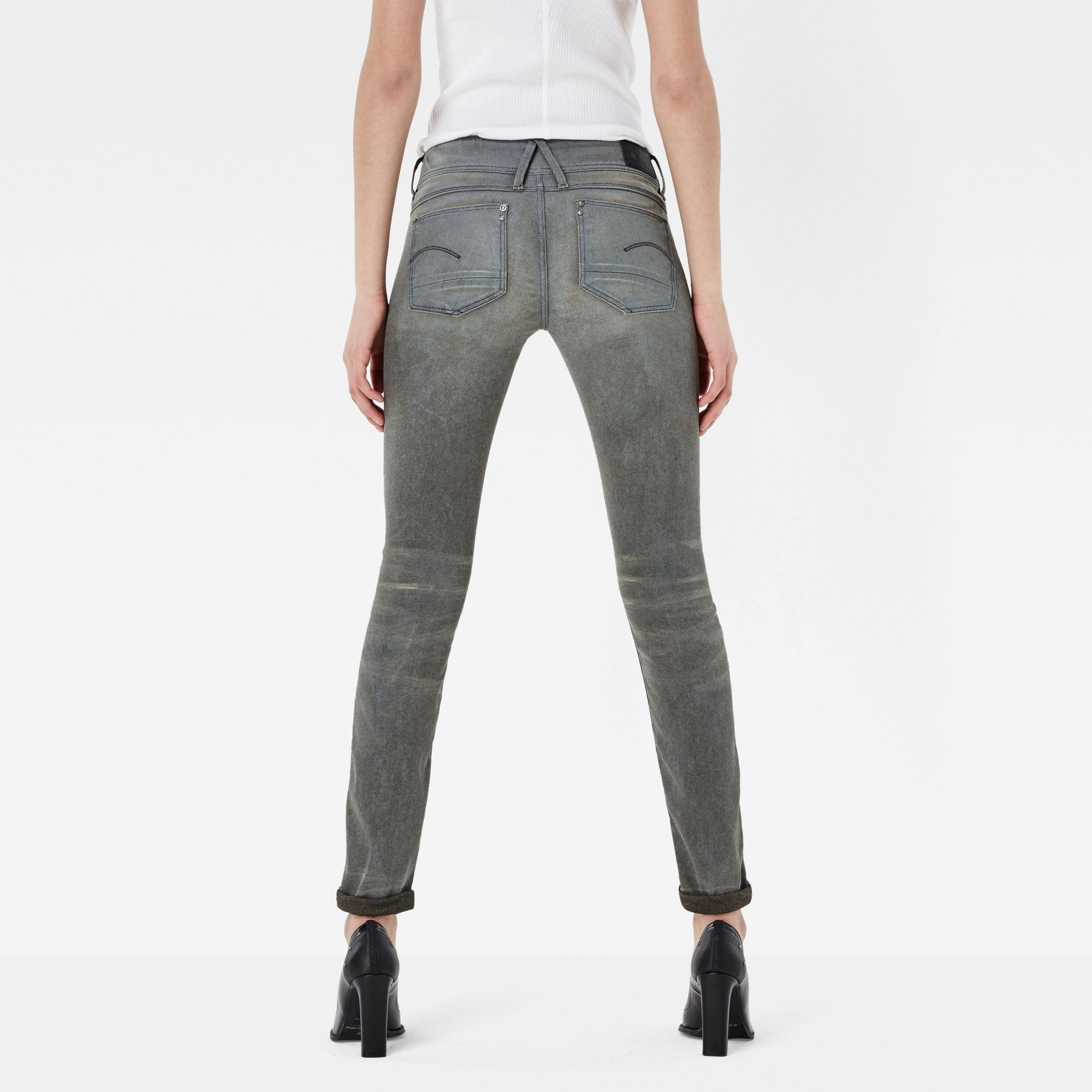 g star raw lynn mid skinny