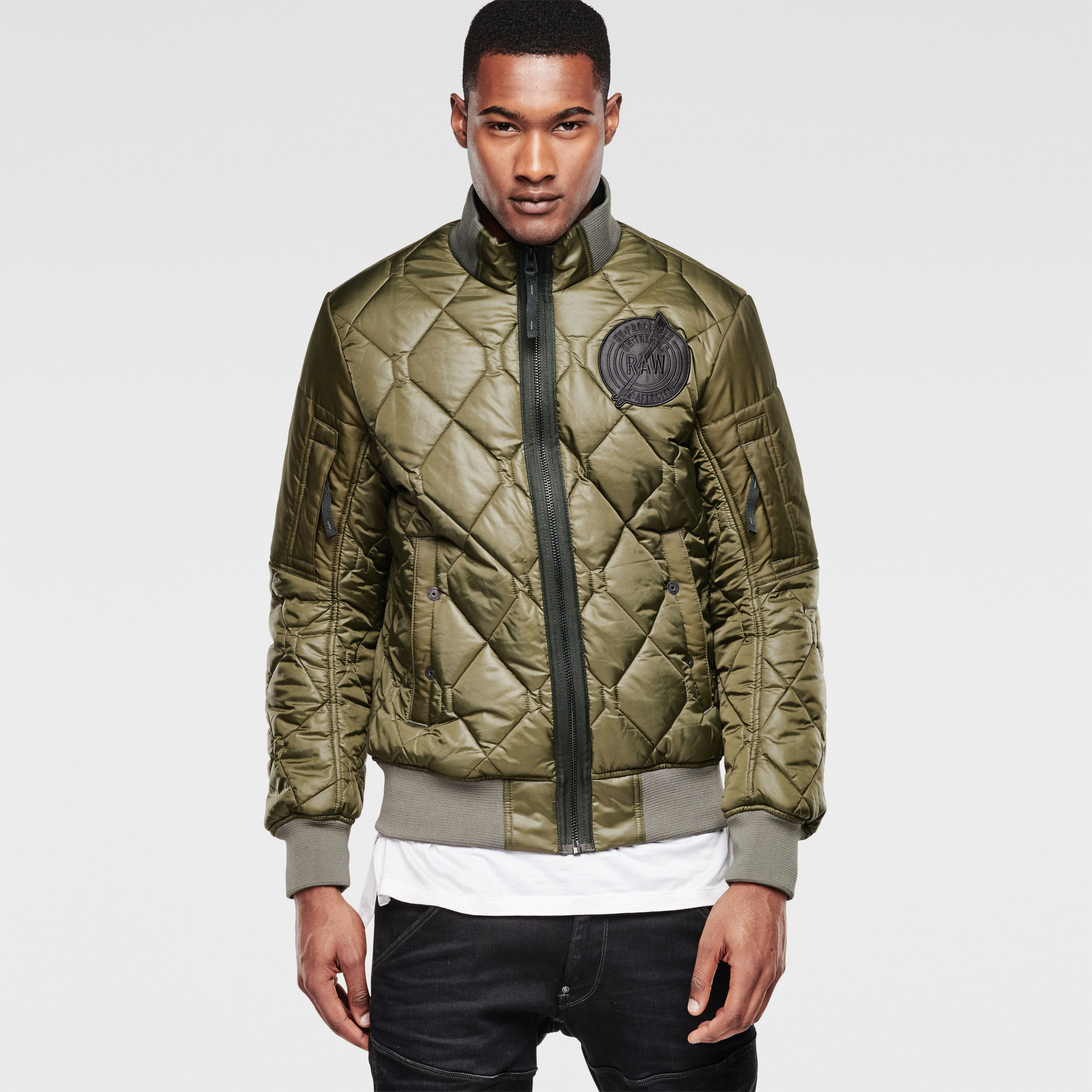 Batt Quilted Bomber forest night GStar RAW®