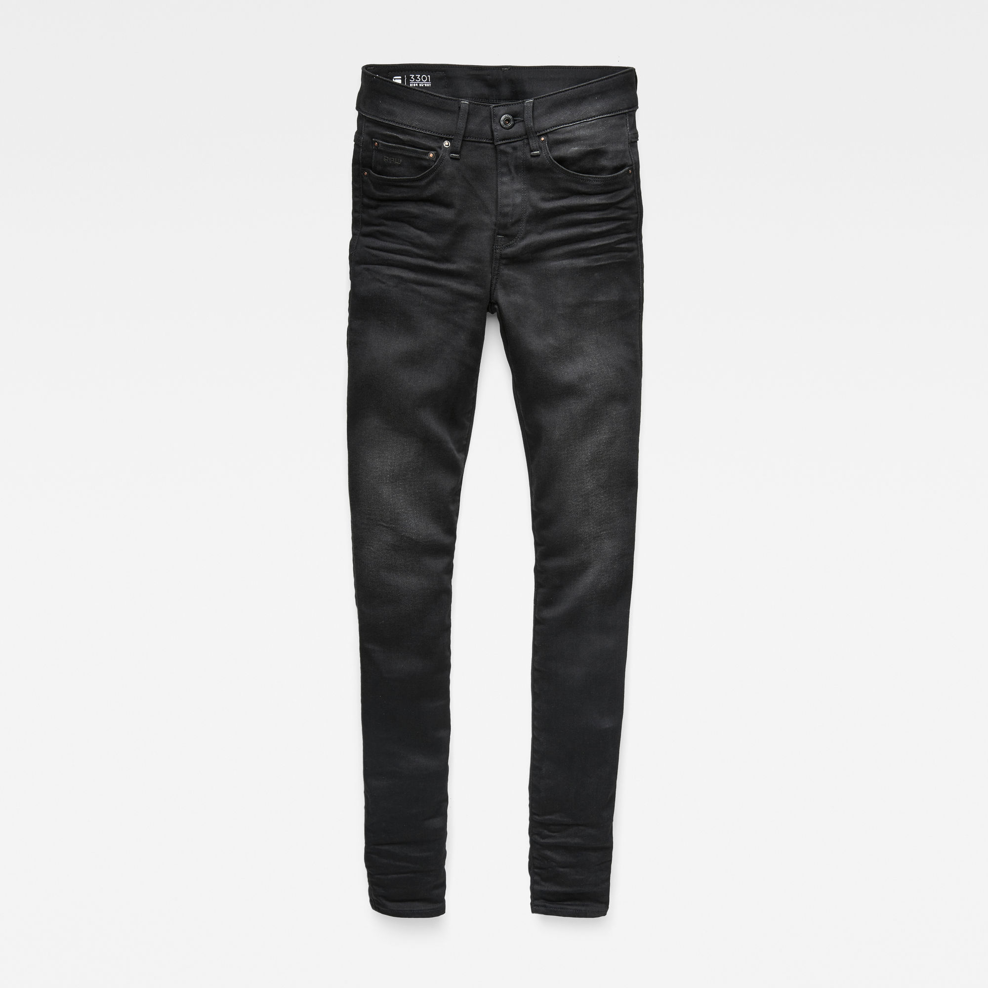 3301 High Waist Skinny Jeans Dk Aged G Star Raw®