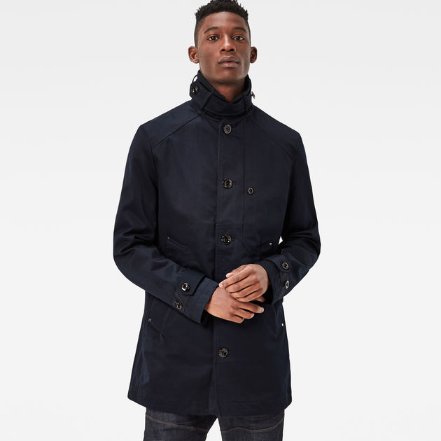 Garber Slim Trench | Mazarine Blue | Men | G-Star RAW®