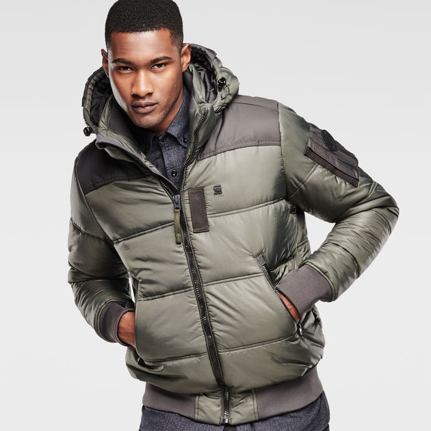 Whistler Hooded Bomber | gs grey | G-Star Sale Men | G-Star RAW®