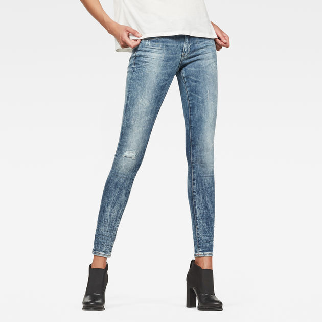 Midge Zip Mid-Waist Skinny Jeans | G-Star RAW®
