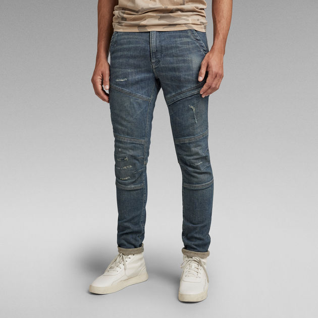 Rackam 3D Skinny Jeans | ミディアムブルー | G-Star RAW® JP