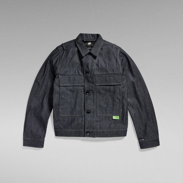 Utility Flap Pocket Jacket | ダークブルー | G-Star RAW® JP