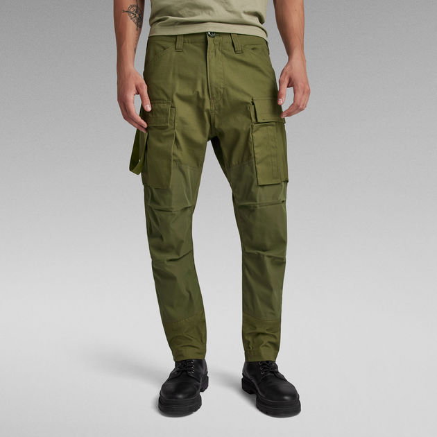 3D Regular Tapered Cargo Pants 2.0 | グリーン | G-Star RAW® JP