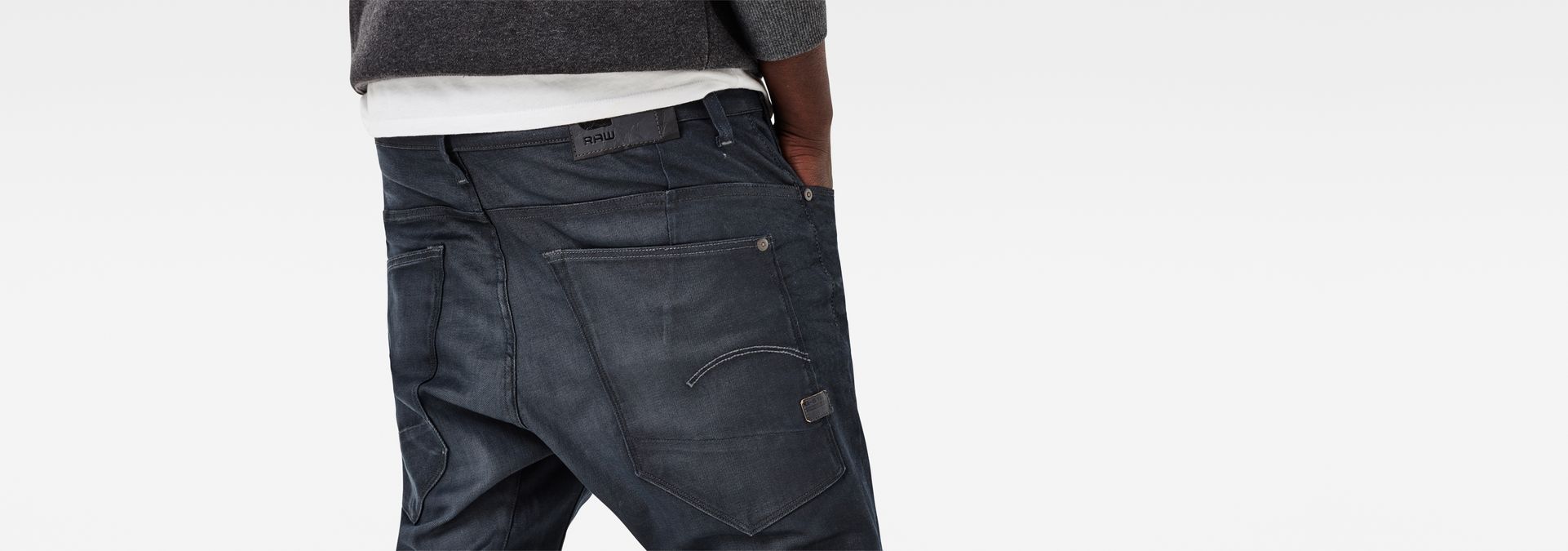 ... G-Star RAW® Type C 3D Super Slim Jeans Dark blue ...