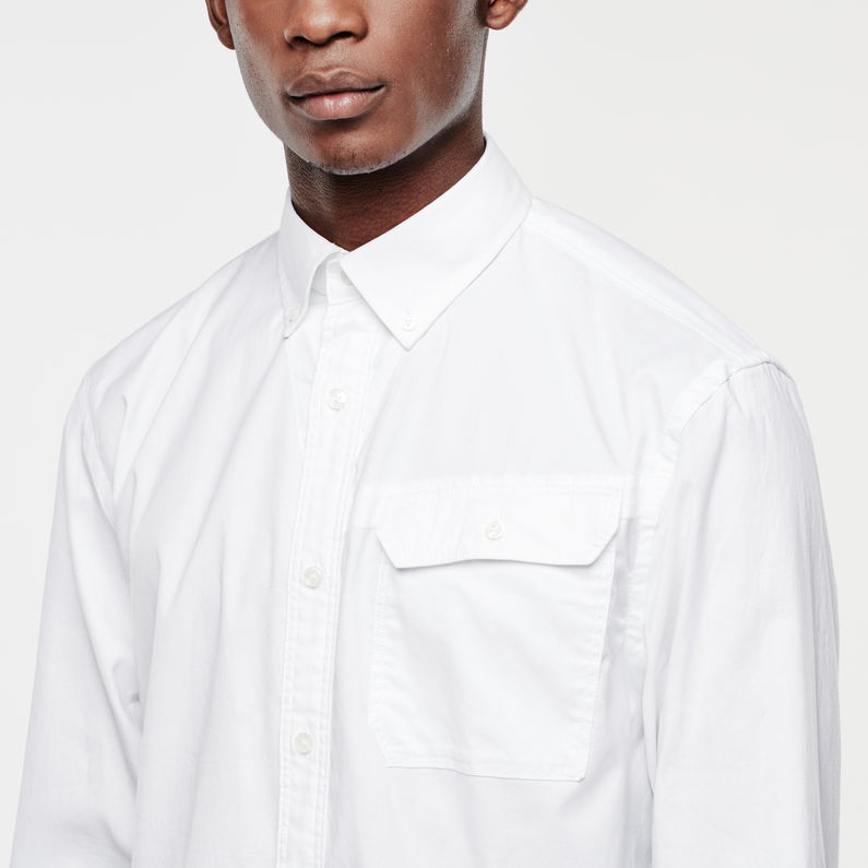 Oxford Btd Shirt | white | G-Star Sale Men | G-Star RAW®