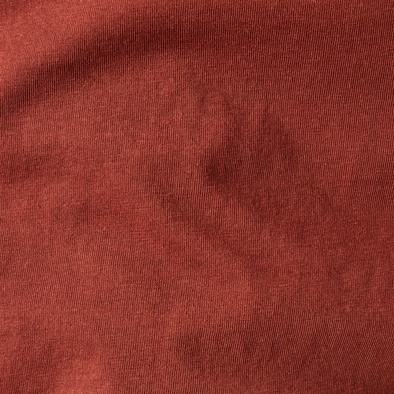 G-Star RAW® Dystix Regular Fit T-Shirt Brown fabric shot