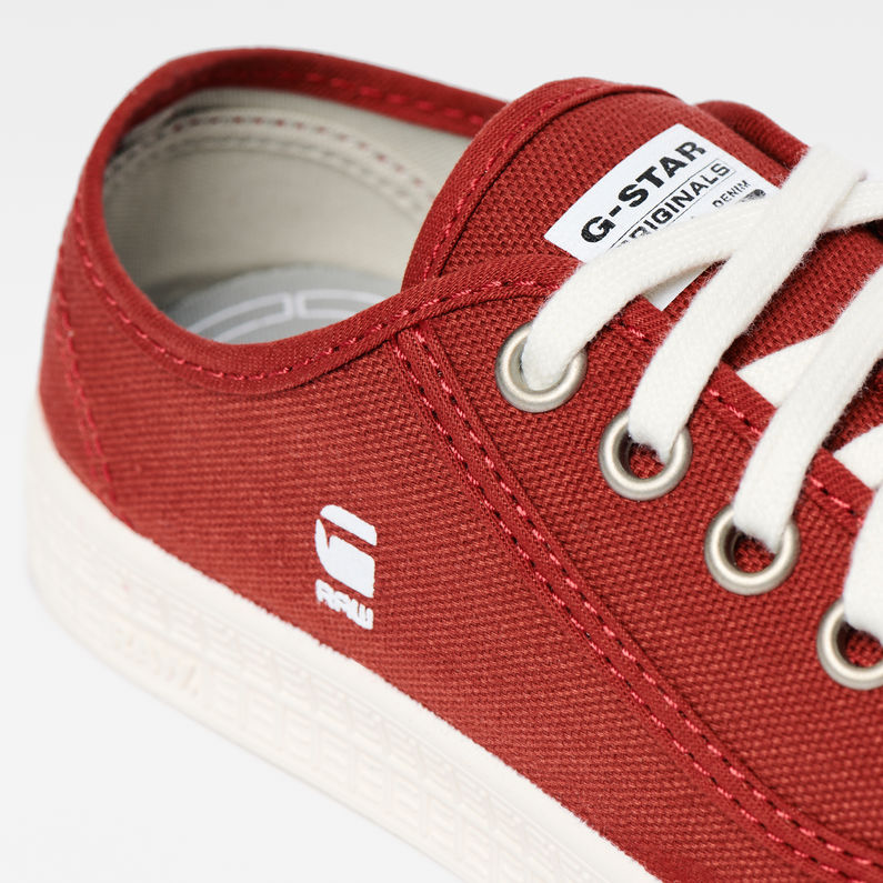 G-Star RAW® Rovulc Canvas Sneakers Red detail