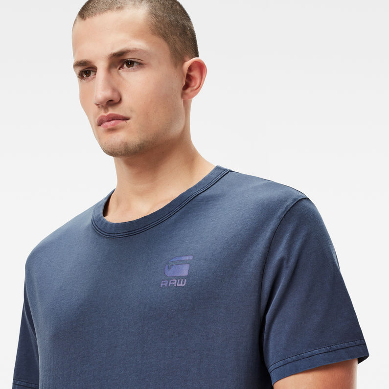 G-Star RAW® Abram T-Shirt Dark blue detail shot