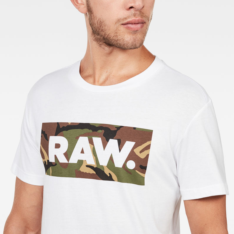 G-Star RAW® DC Art T-Shirt White detail shot