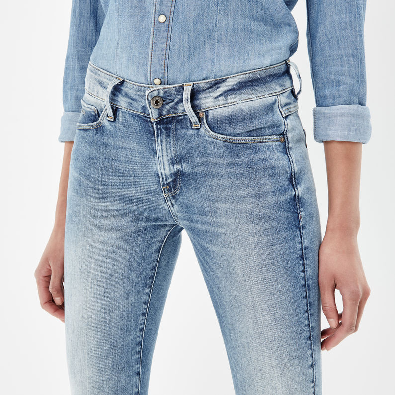 G-STAR Outlet 3301 Contour High Waist Skinny Jeans Azul claro