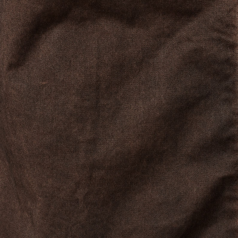 G-Star RAW® Ospak Liner Overshirt Brown fabric shot