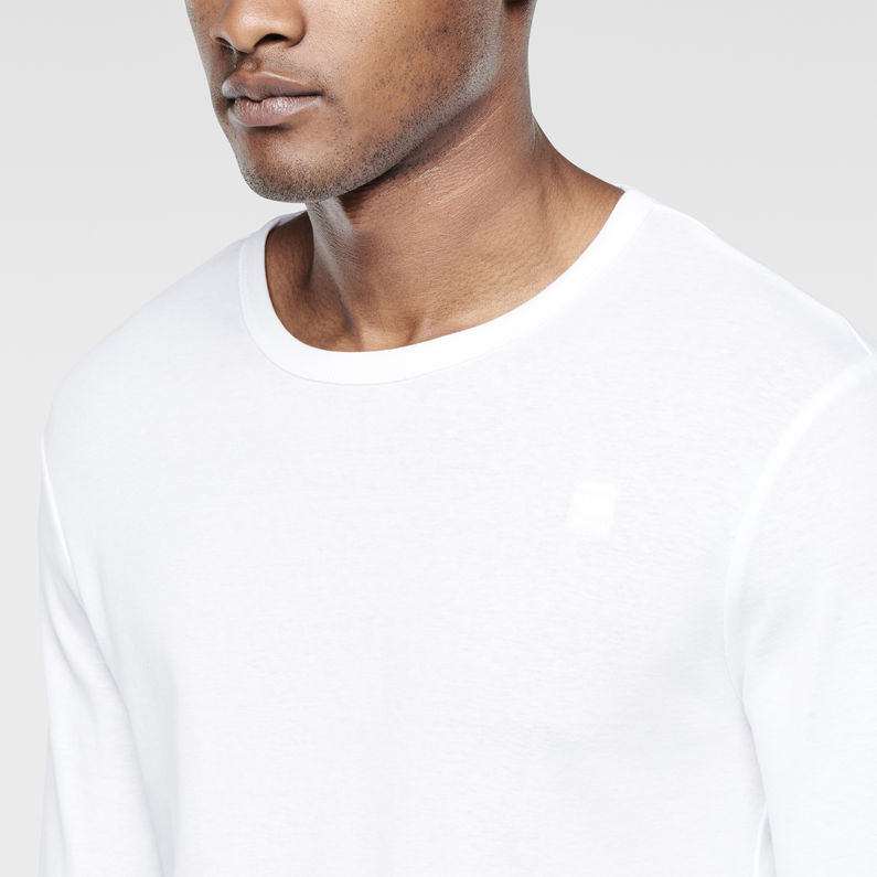 G-Star RAW® Base T-Shirt 1-Pack White detail shot