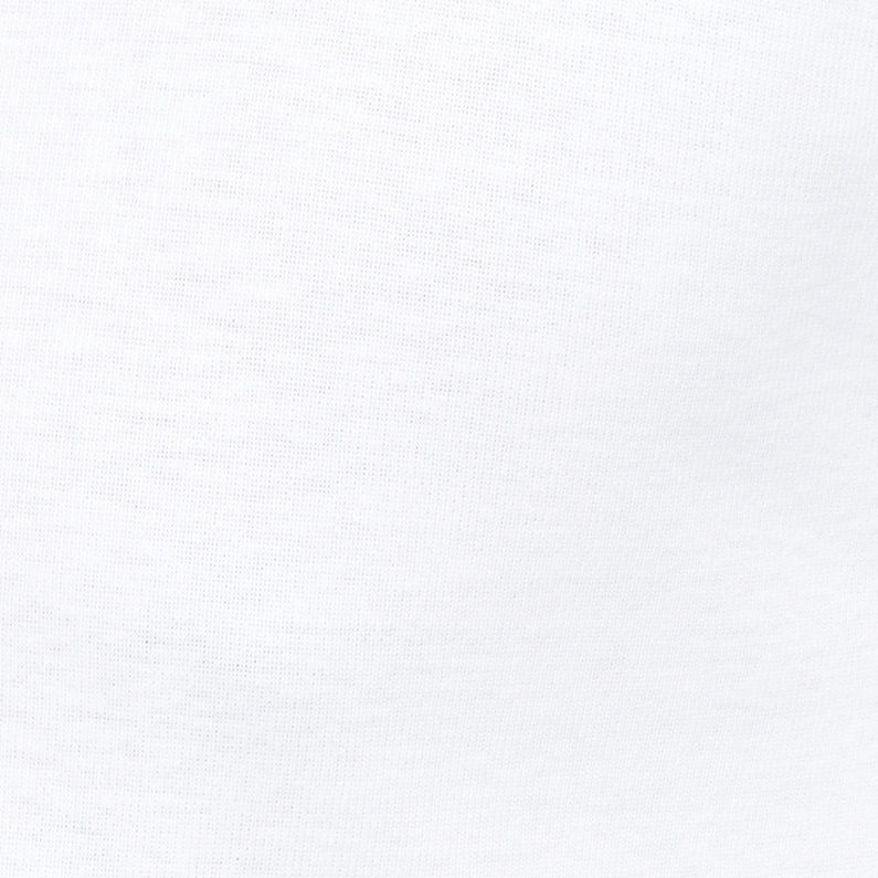 G-Star RAW® Base T-Shirt 1-Pack White fabric shot