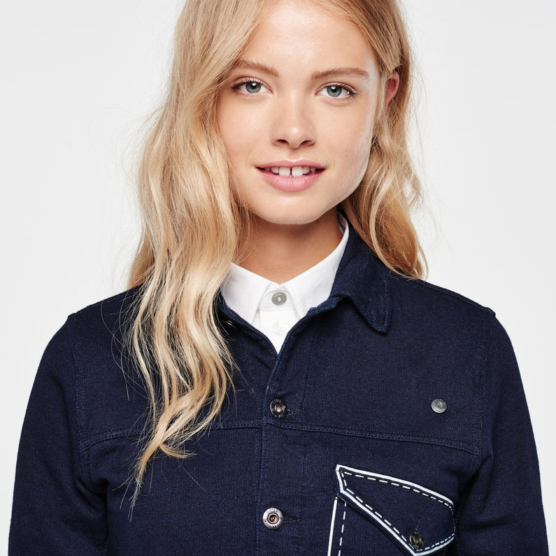 G-Star RAW® Type C Paint Jacket Dark blue