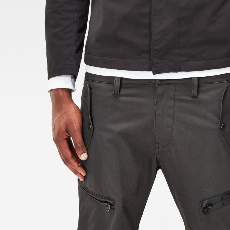 tapered cuffed pants