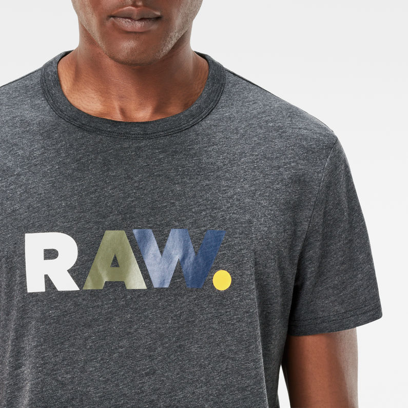 G-Star RAW® Nister T-Shirt Grey detail shot