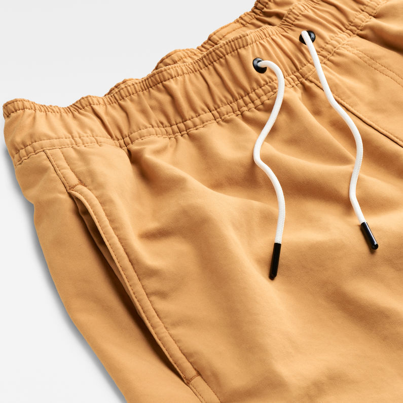 G-Star RAW® Dirik Solid Swim Shorts Yellow detail shot